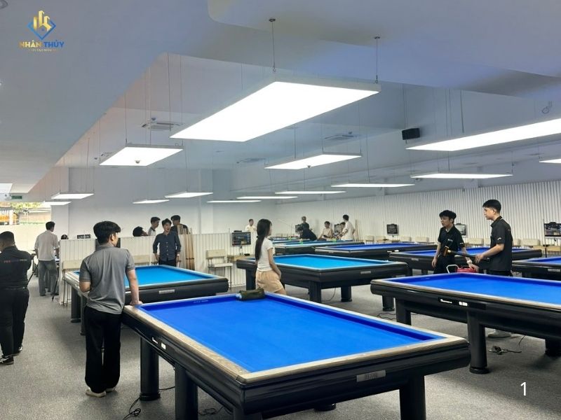 Thi công cải tạo quán bida PBC Billiards tại Bình Tân, TP.HCM